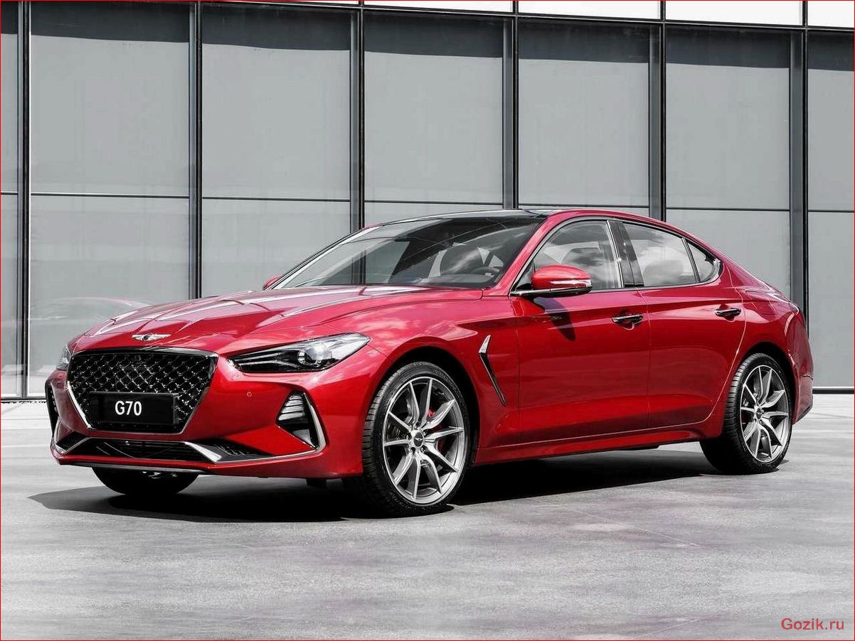 элегантный, седан, hyundai, genesis