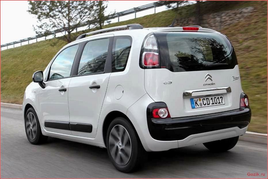 французский, минивэн, citroen, picasso, 2013