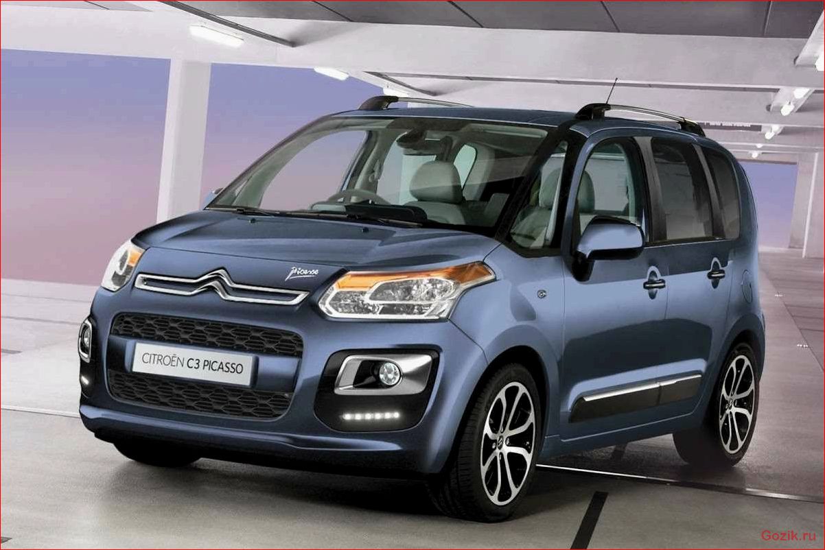 французский, минивэн, citroen, picasso, 2013
