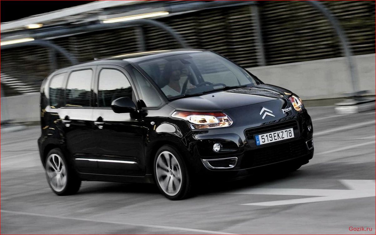 французский, минивэн, citroen, picasso, 2013