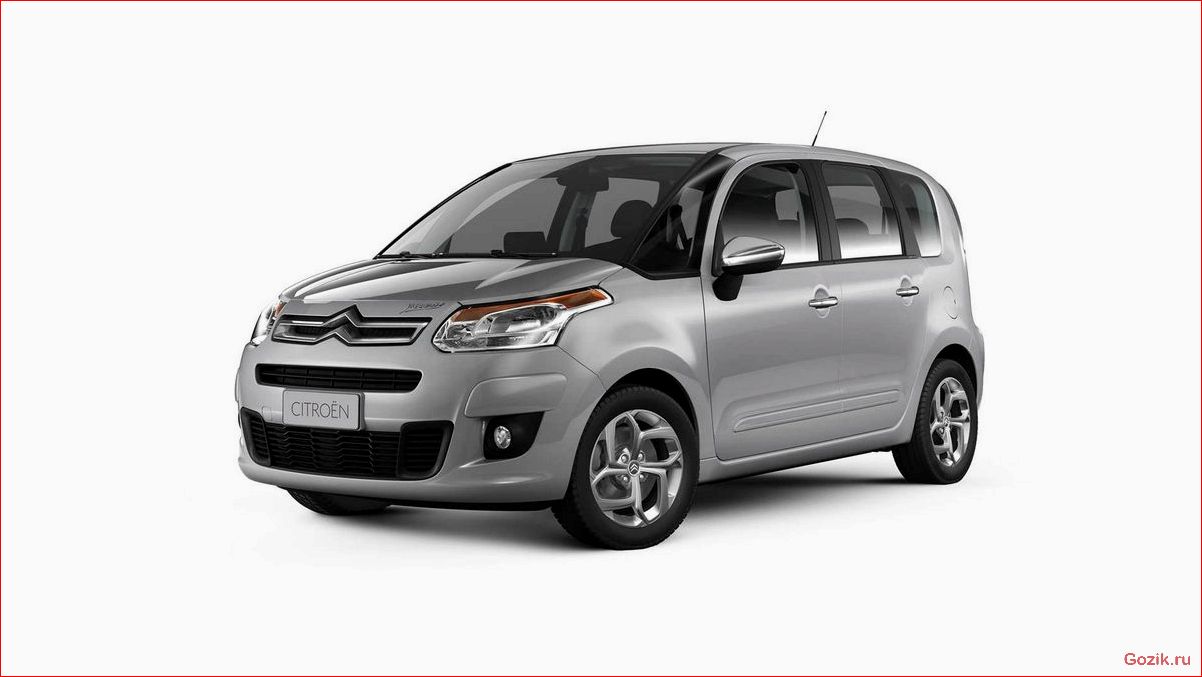 французский, минивэн, citroen, picasso, 2013