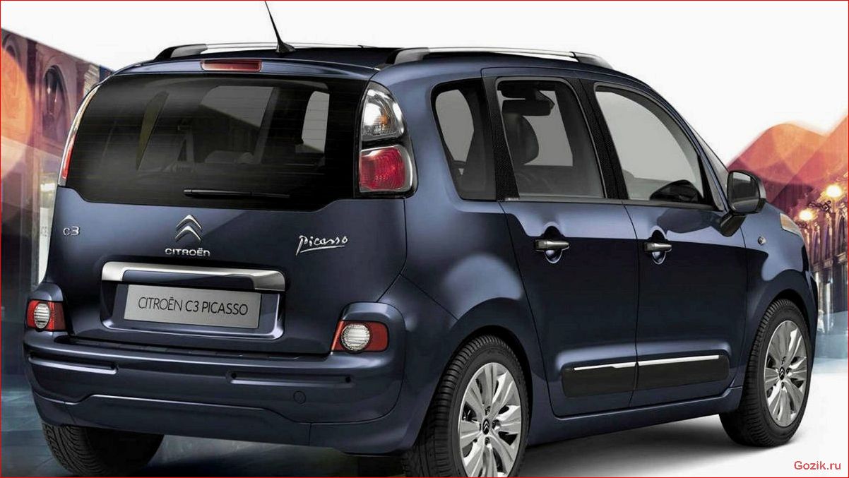 французский, минивэн, citroen, picasso, 2013