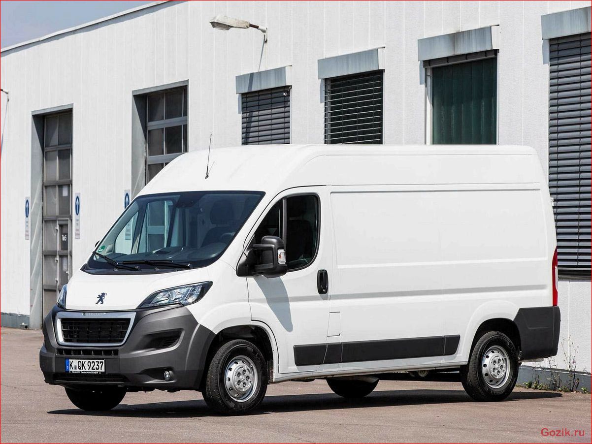 фургон, peugeot, boxer, характеристики, преимущества