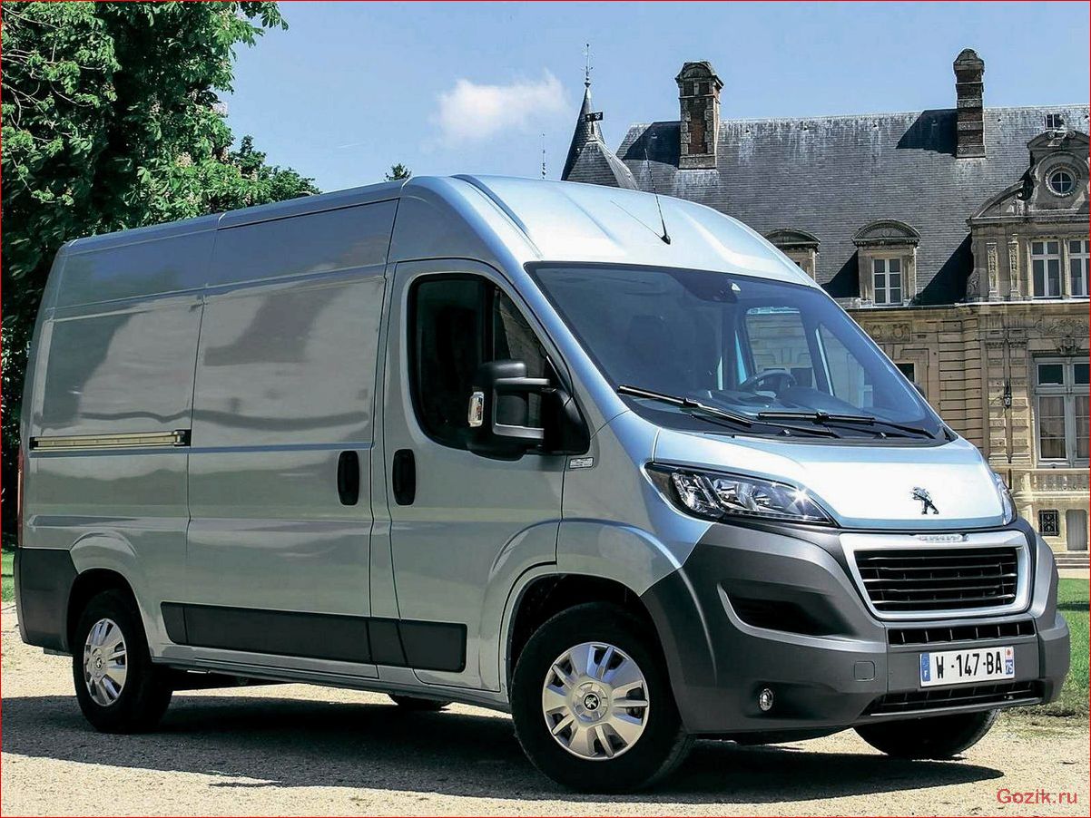 фургон, peugeot, boxer, характеристики, преимущества