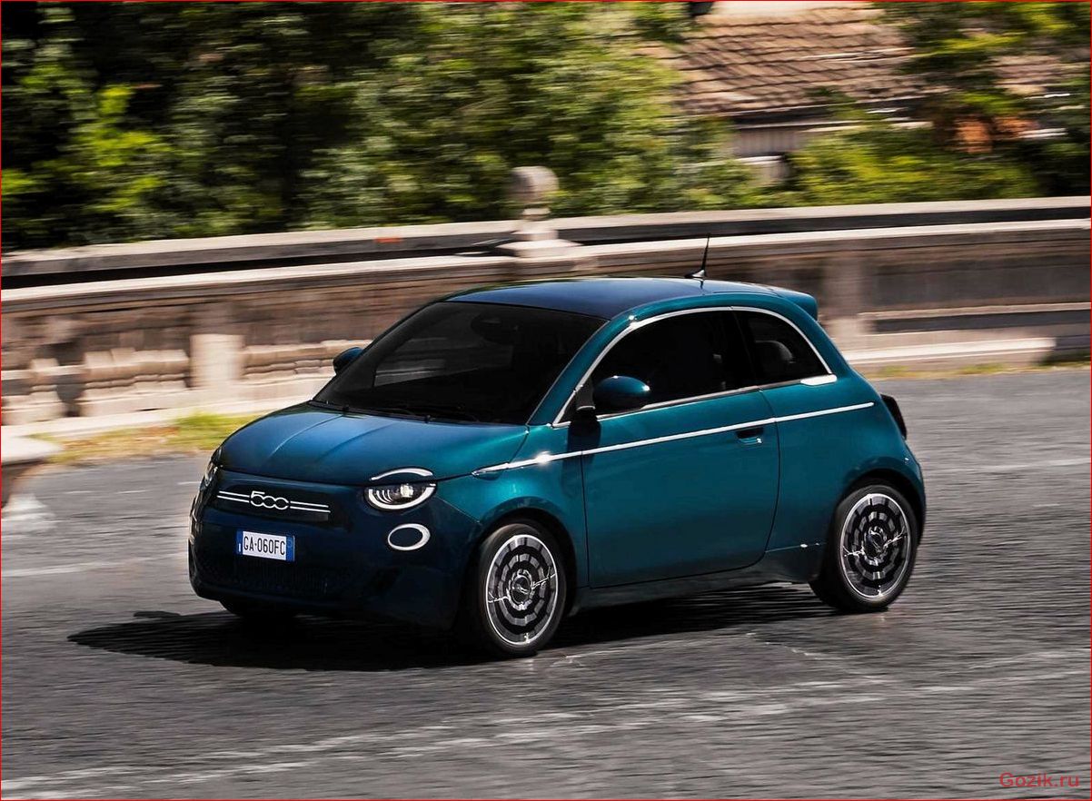 электрический, хэтчбек, fiat, 500e, 2012-2013