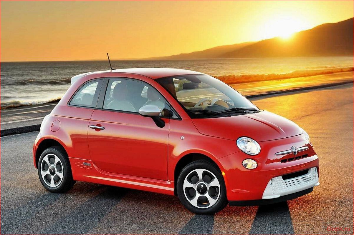 электрический, хэтчбек, fiat, 500e, 2012-2013