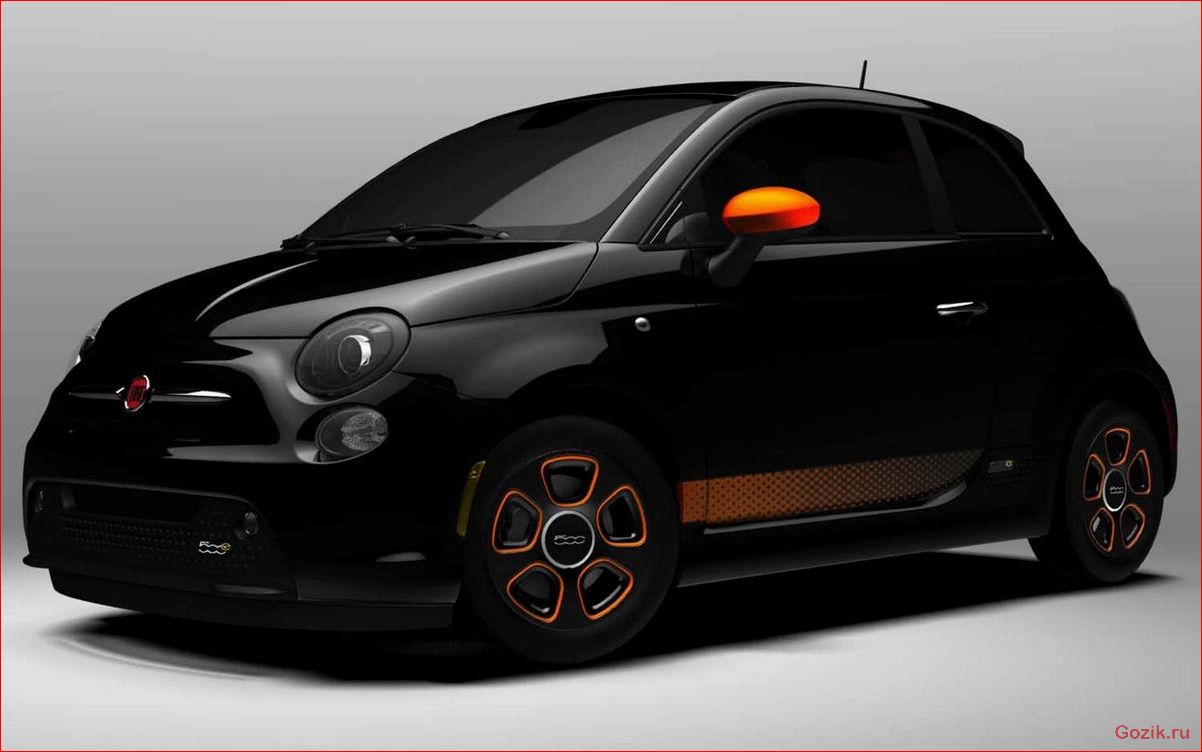 электрический, хэтчбек, fiat, 500e, 2012-2013
