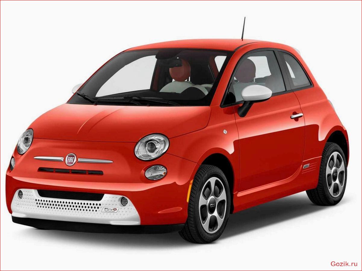 электрический, хэтчбек, fiat, 500e, 2012-2013