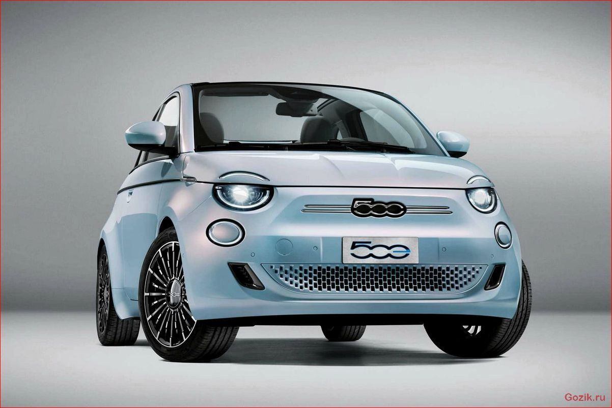 электрический, хэтчбек, fiat, 500e, 2012-2013