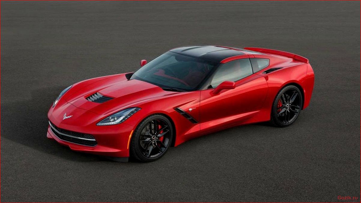 новый, chevrolet, corvette, stingray, дебютировал