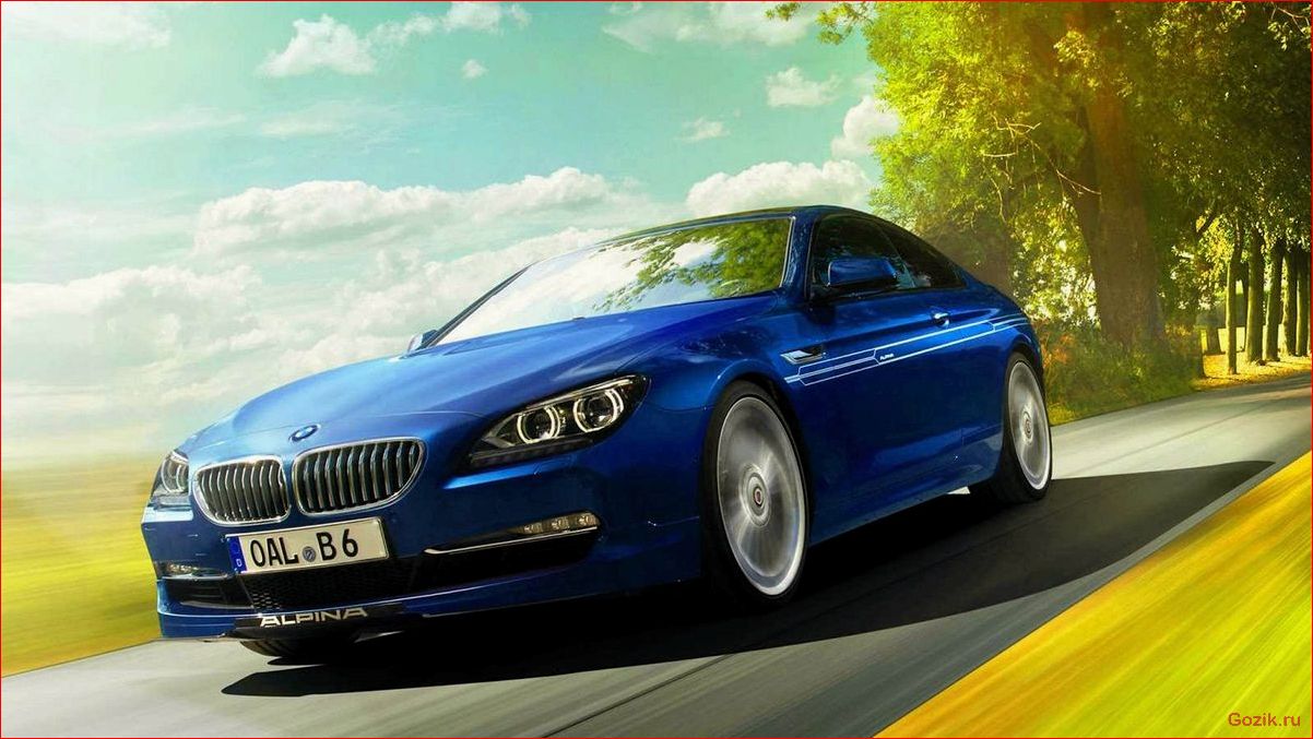 спорткар, alpina, xdrive, gran, coupe