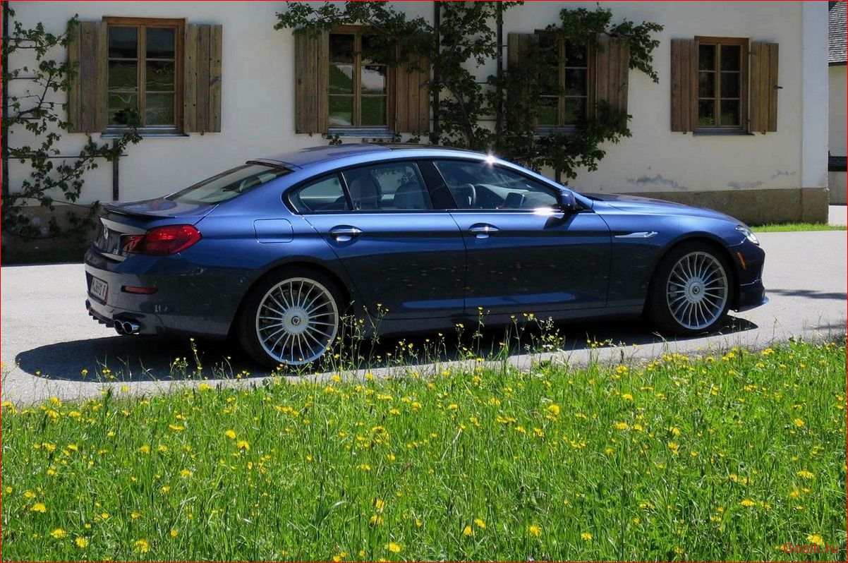 спорткар, alpina, xdrive, gran, coupe