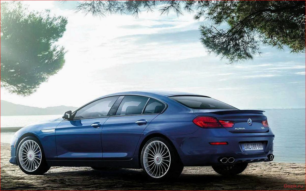 спорткар, alpina, xdrive, gran, coupe