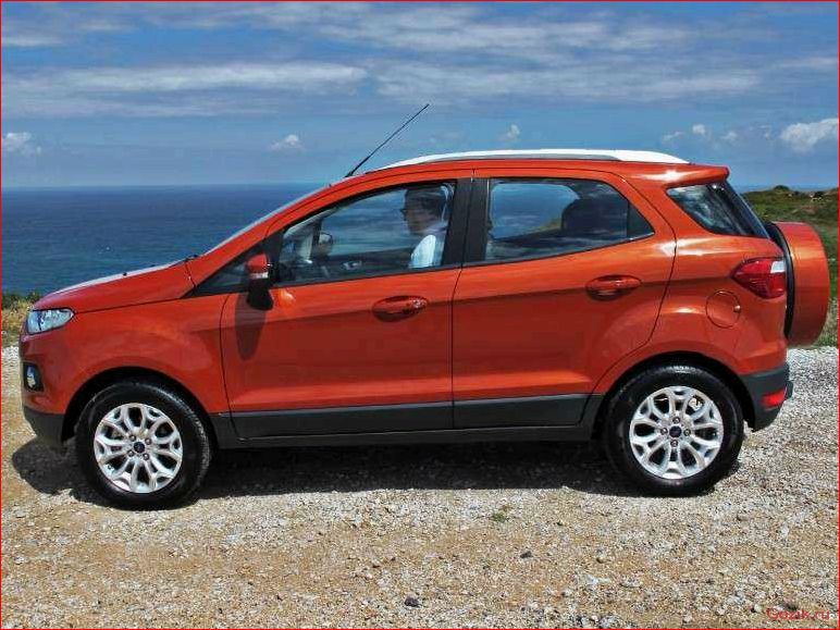 ознакомление, новым, кроссовером, ford, ecosport