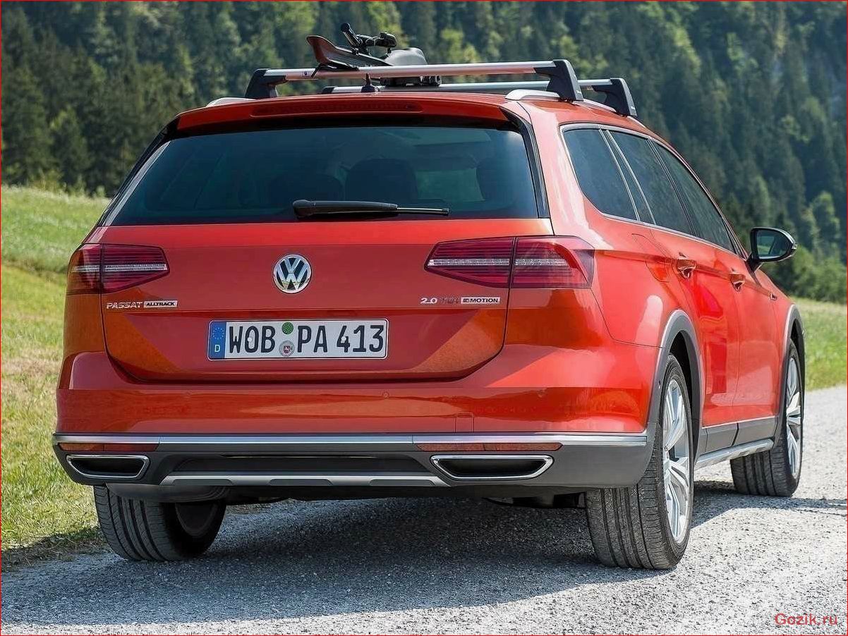 тест-драйв, volkswagen, passat, alltrack, 2017