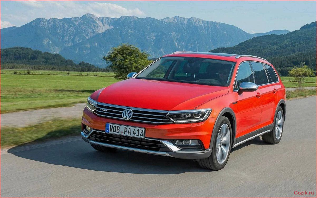 тест-драйв, volkswagen, passat, alltrack, 2017