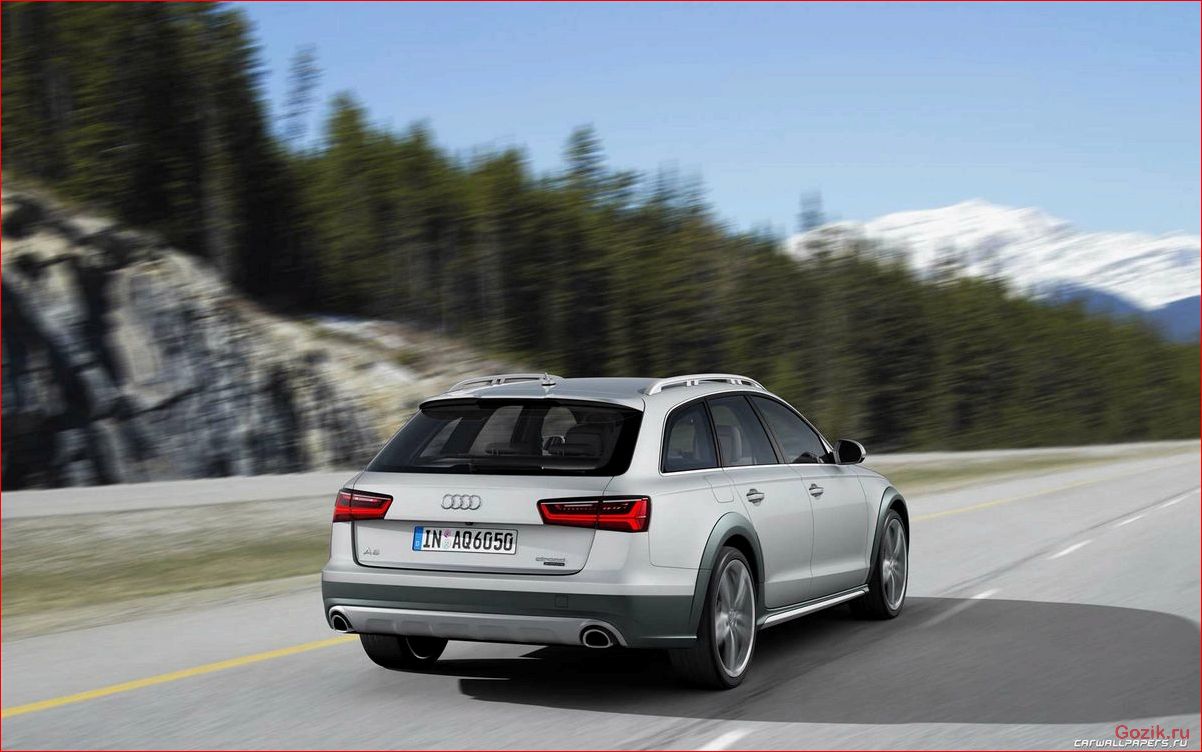 обзор, универсала, audi, allroad, quattro