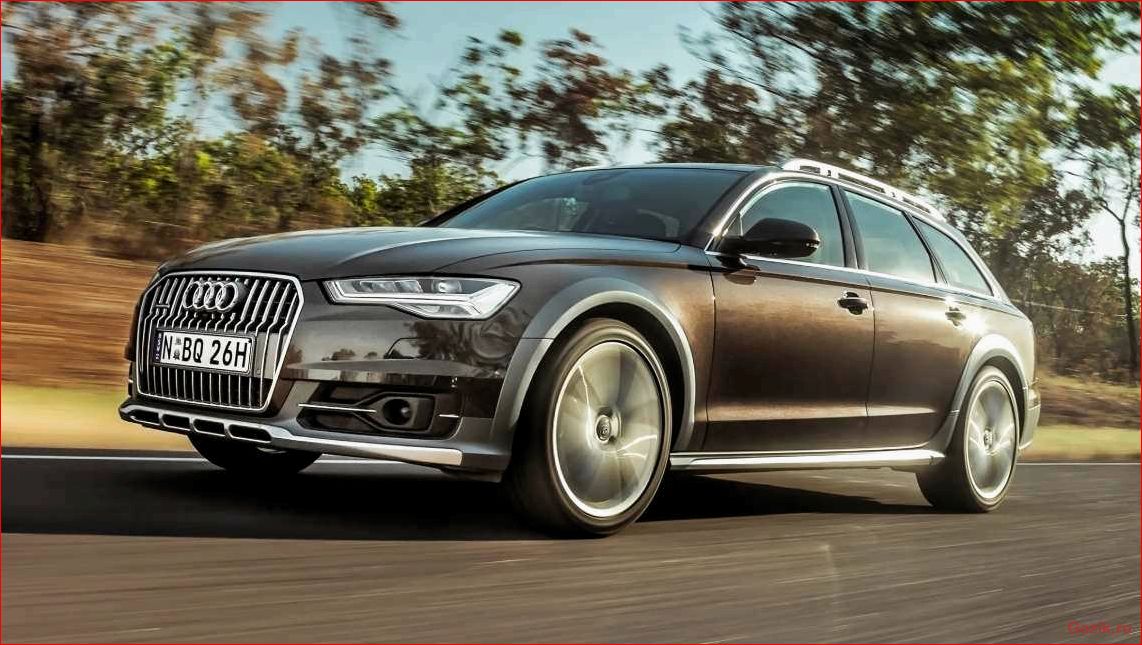 обзор, универсала, audi, allroad, quattro