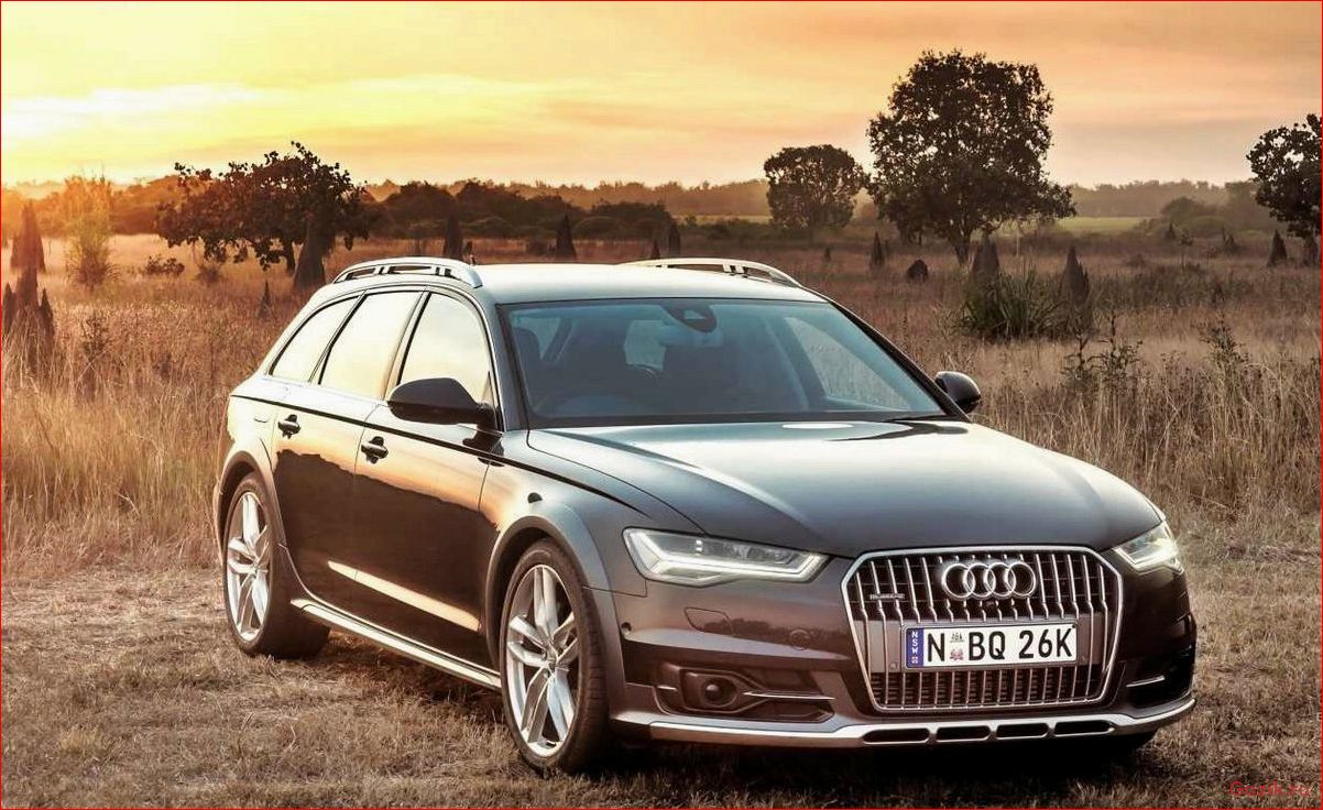обзор, универсала, audi, allroad, quattro
