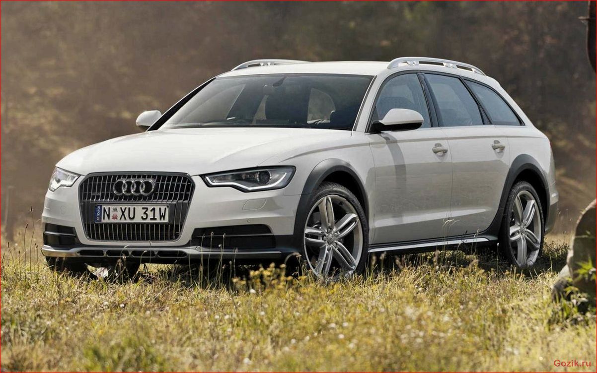 обзор, универсала, audi, allroad, quattro