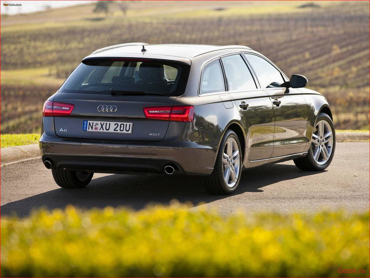 универсал, audi, avant, 2011-2012