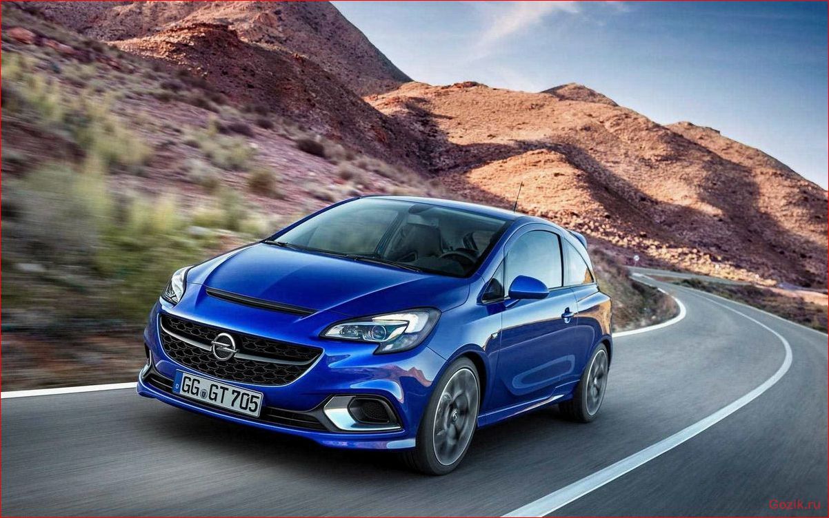 хэтчбек, opel, corsa, 2016