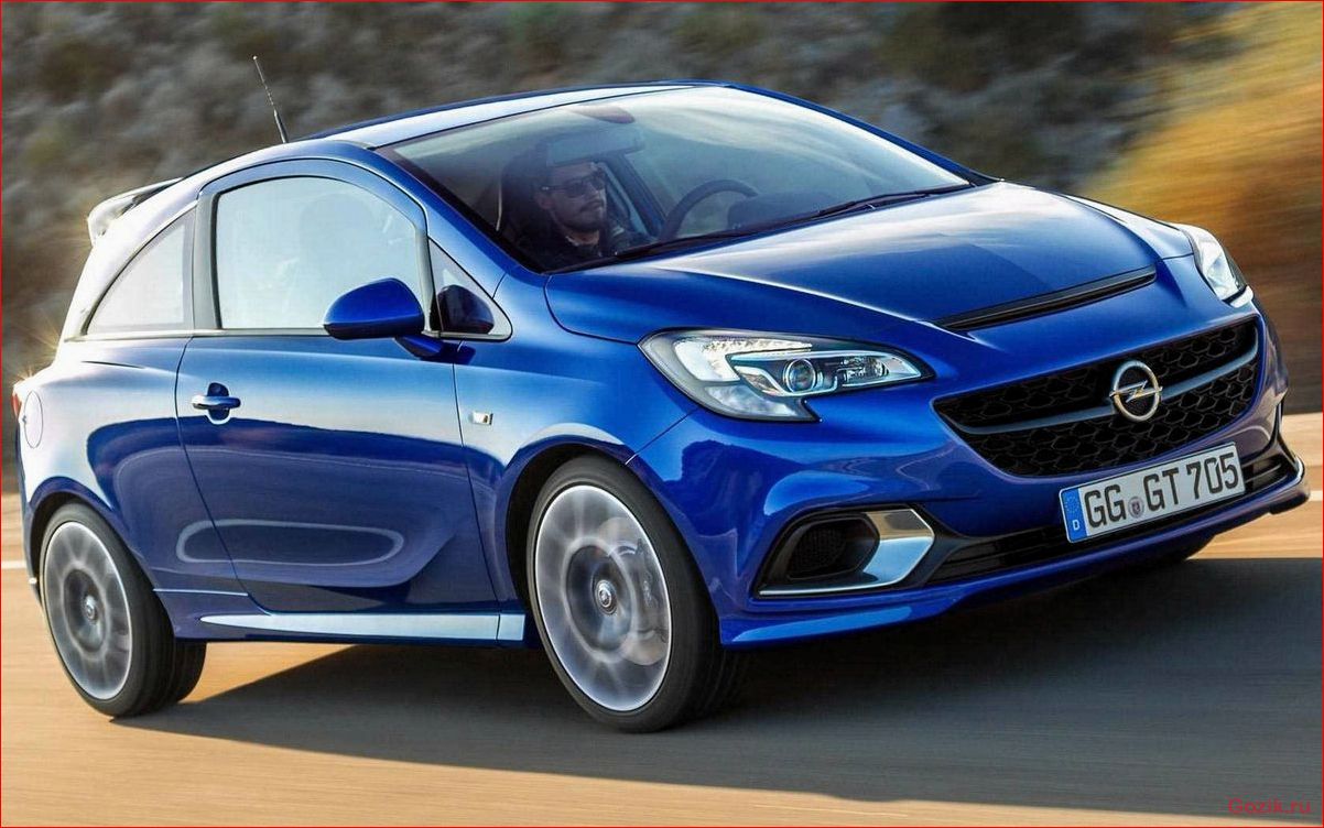хэтчбек, opel, corsa, 2016