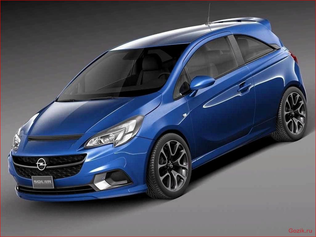 хэтчбек, opel, corsa, 2016