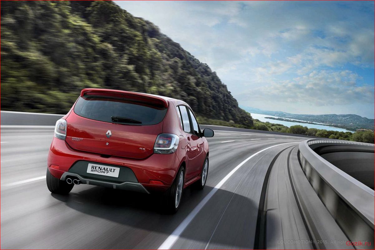 Хэтчбек Renault Sandero RS 2016 хэтчбек, renault, sandero, 2016