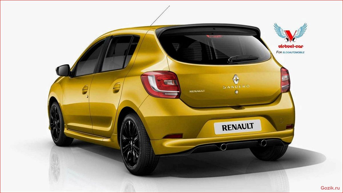 Хэтчбек Renault Sandero RS 2016 хэтчбек, renault, sandero, 2016