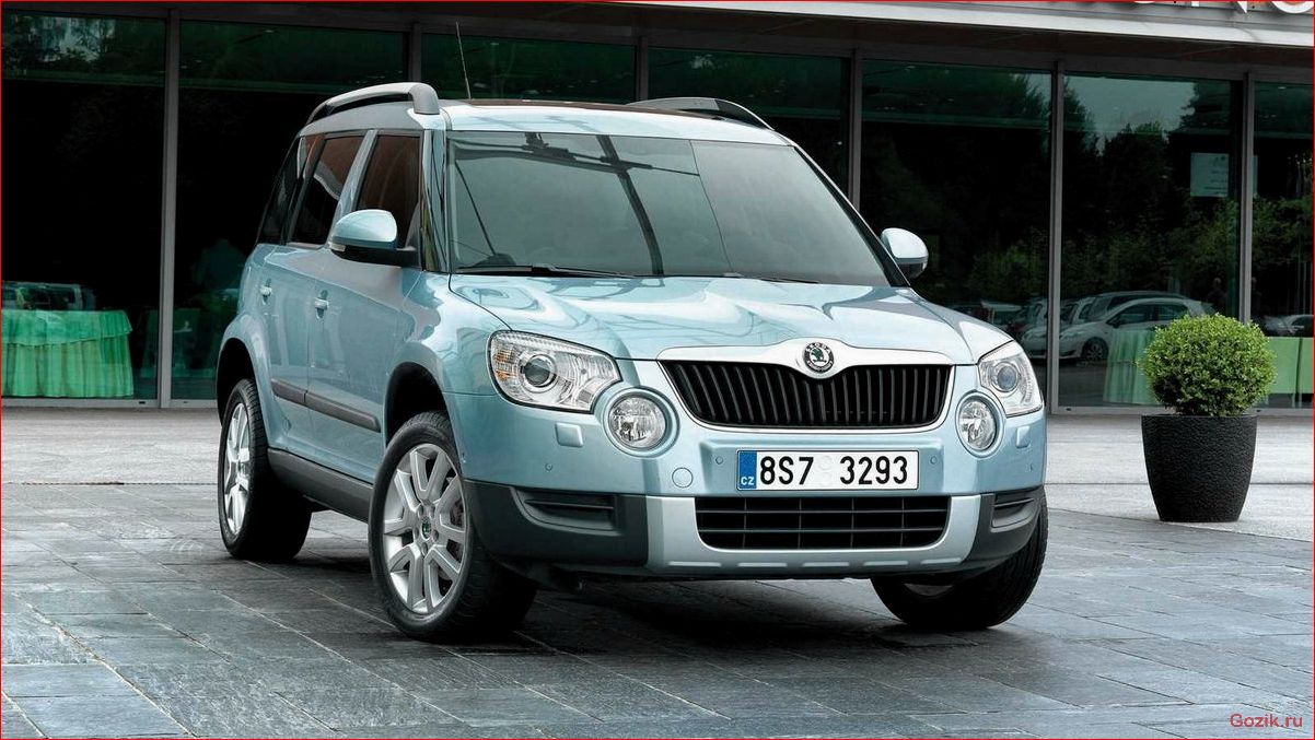 чешский, кроссовер, skoda, yeti, первого