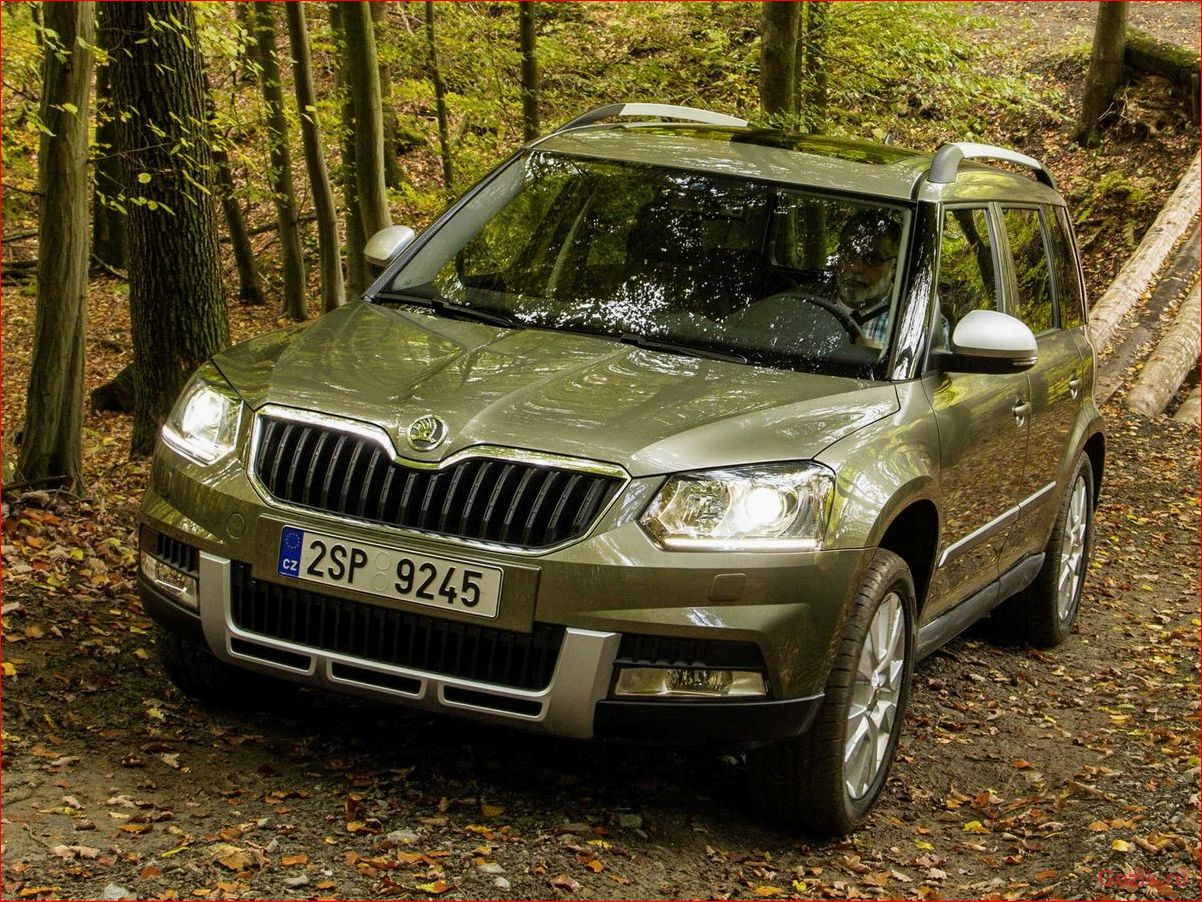 чешский, кроссовер, skoda, yeti, первого
