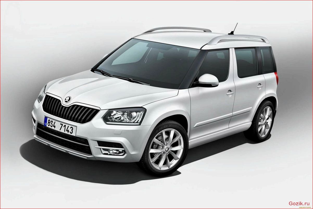 чешский, кроссовер, skoda, yeti, первого