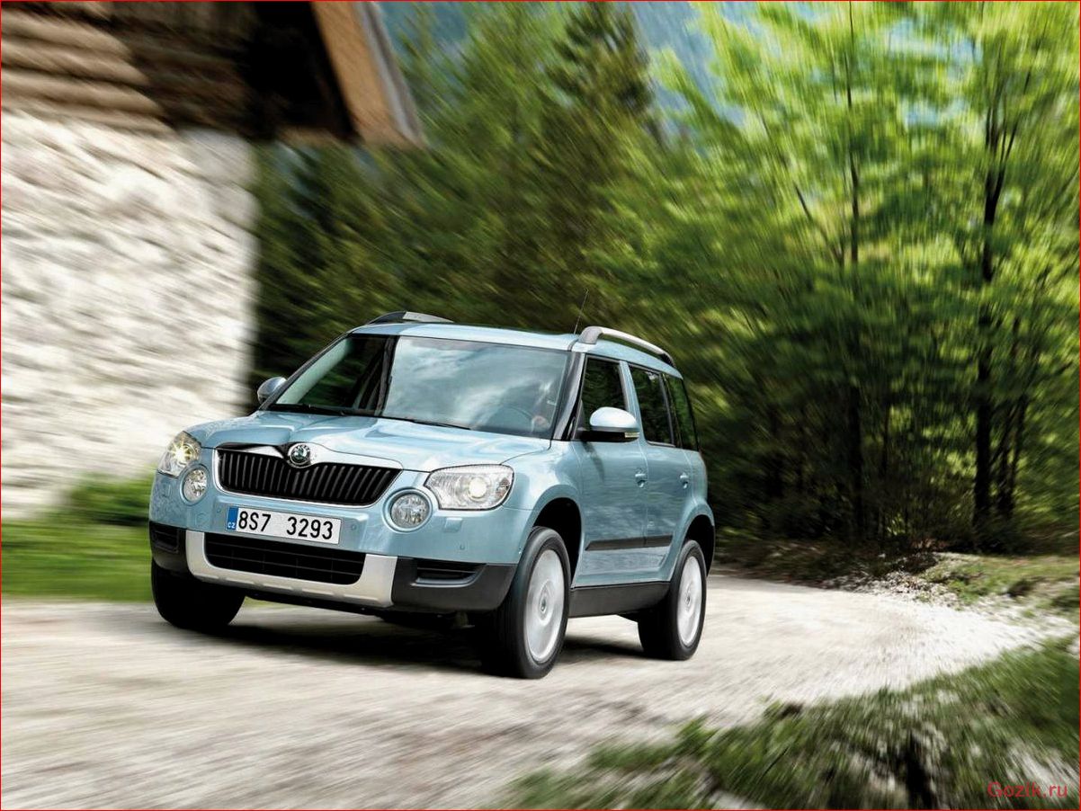 чешский, кроссовер, skoda, yeti, первого