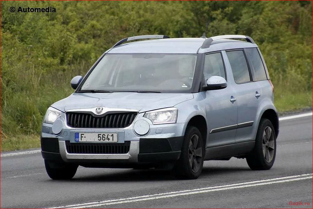 чешский, кроссовер, skoda, yeti, первого