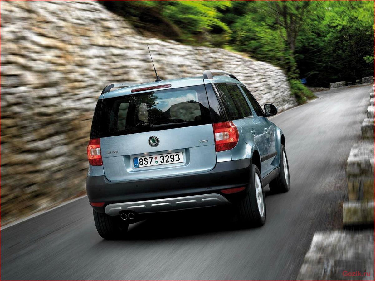чешский, кроссовер, skoda, yeti, первого
