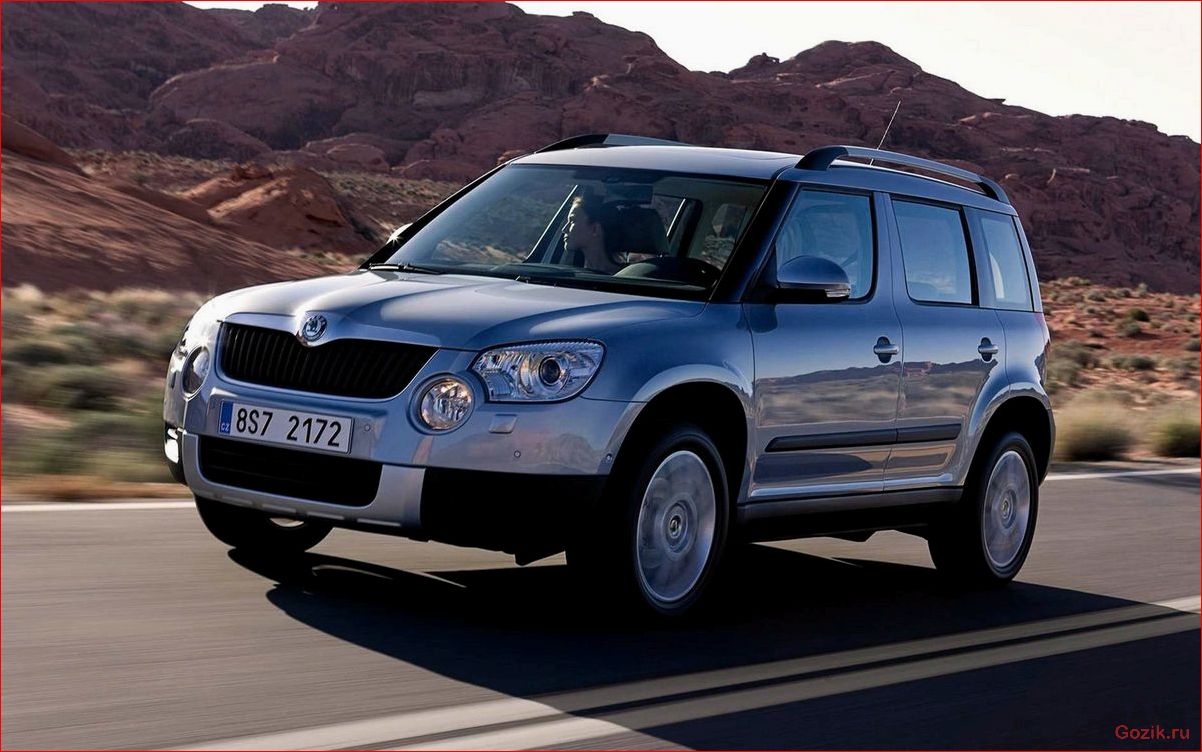 чешский, кроссовер, skoda, yeti, первого