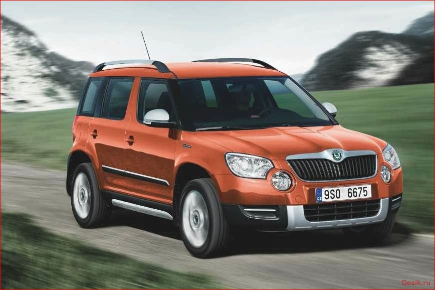 чешский, кроссовер, skoda, yeti, первого