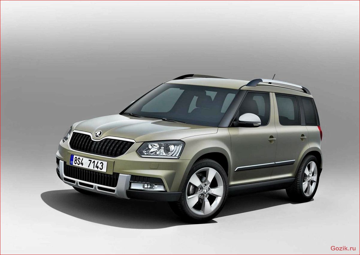 чешский, кроссовер, skoda, yeti, первого