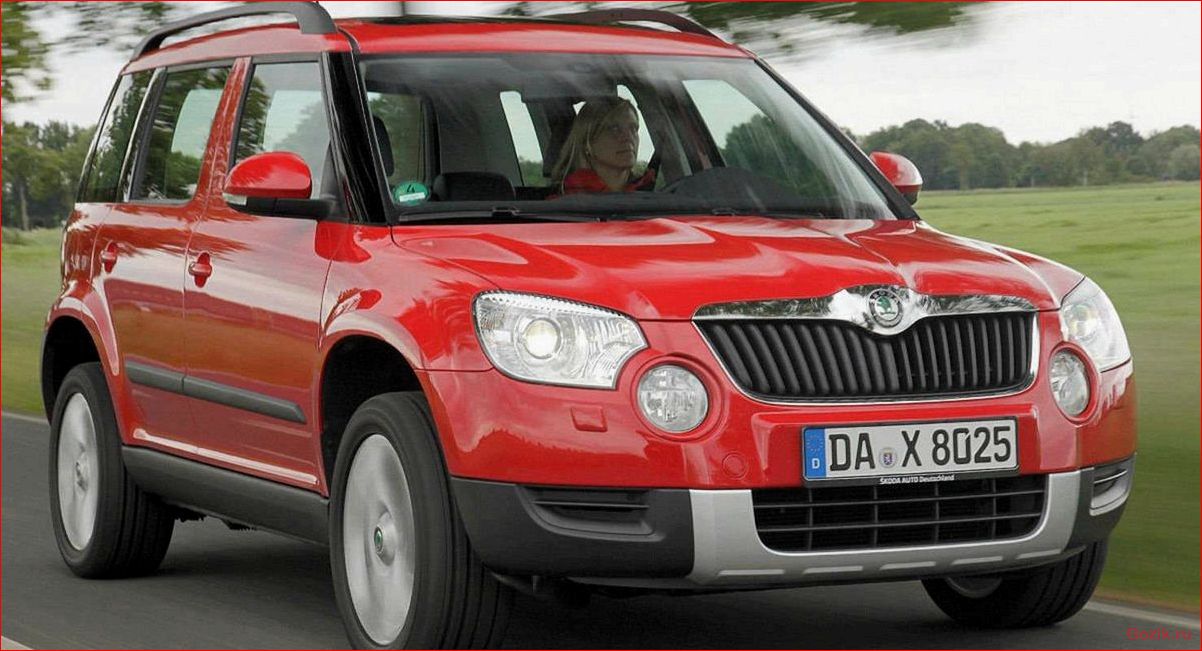 чешский, кроссовер, skoda, yeti, первого