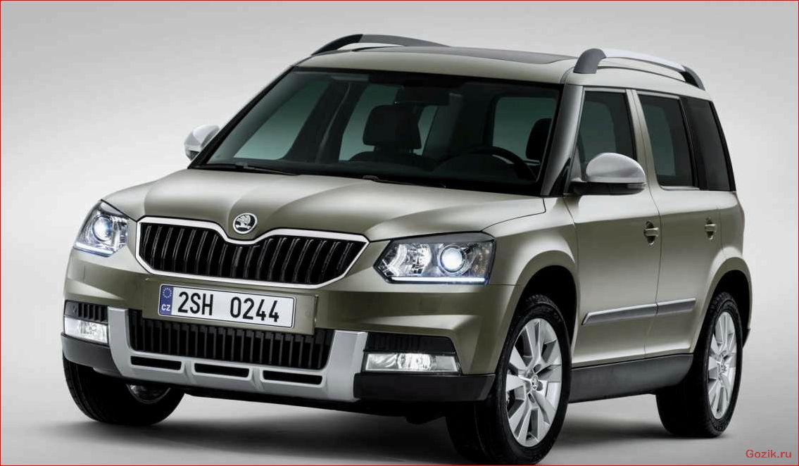 чешский, кроссовер, skoda, yeti, первого