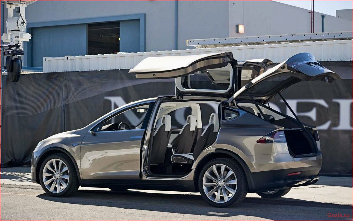 электрический, кроссовер, tesla, model