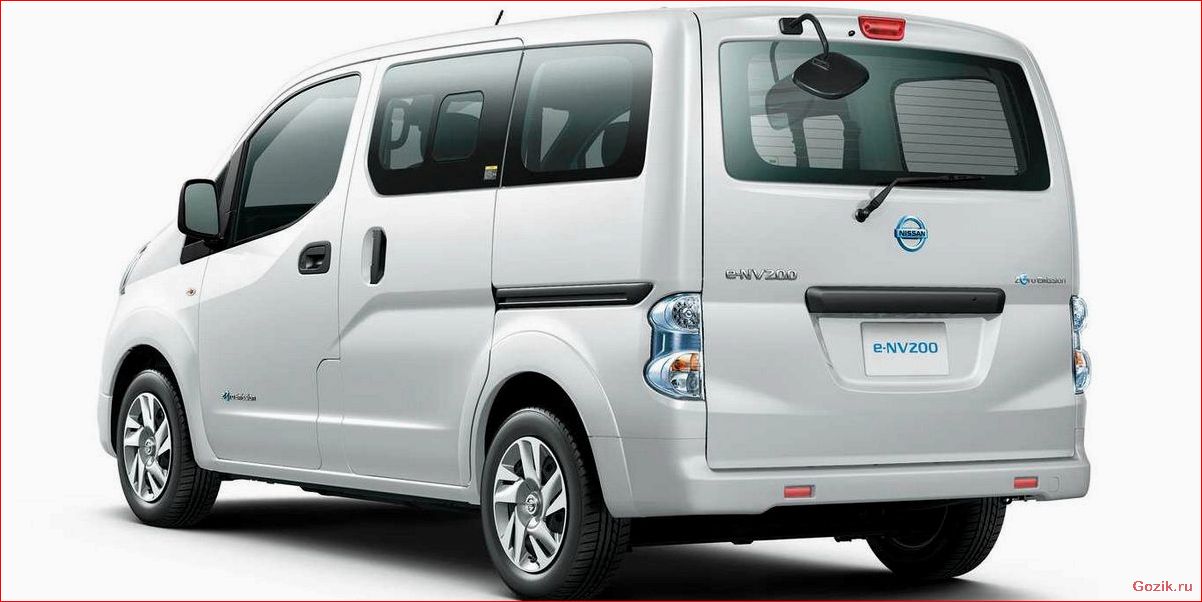 электрический, минивен, nissan, e-nv200