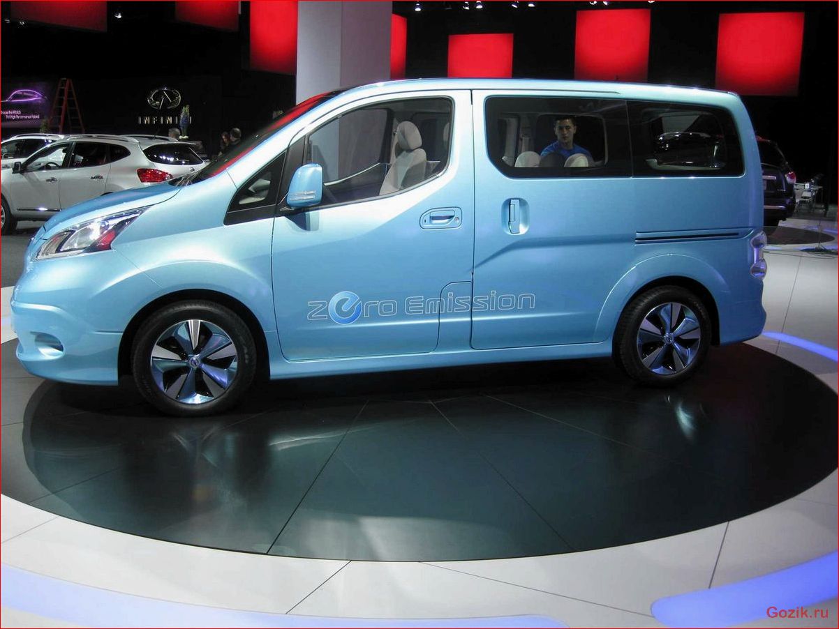 электрический, минивен, nissan, e-nv200