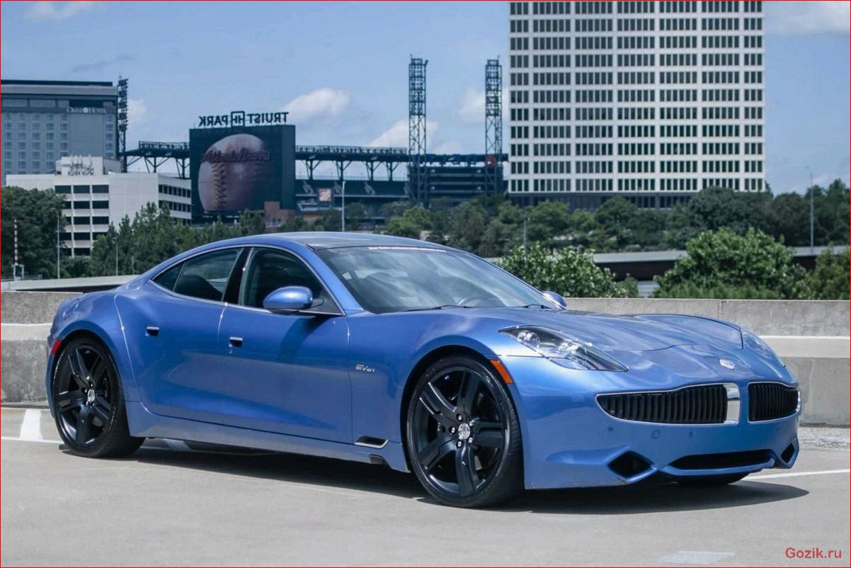 спортивный, седан, fisker, karma, описание
