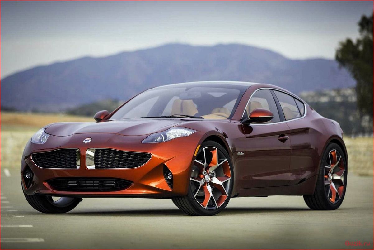 спортивный, седан, fisker, karma, описание