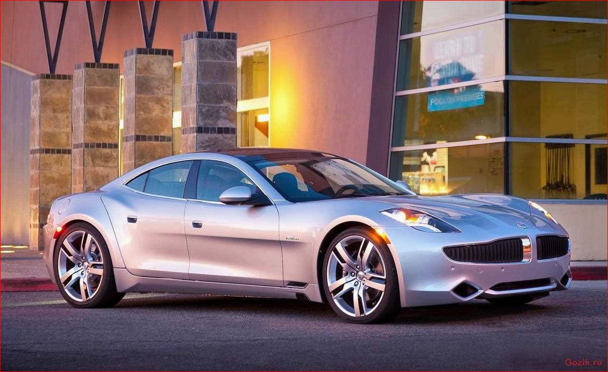 спортивный, седан, fisker, karma, описание