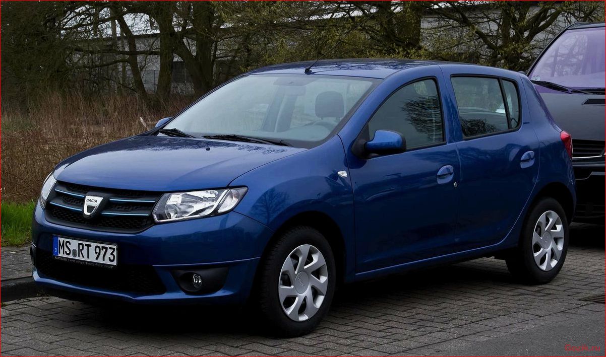 хэтчбек, dacia, sandero, второго, поколения
