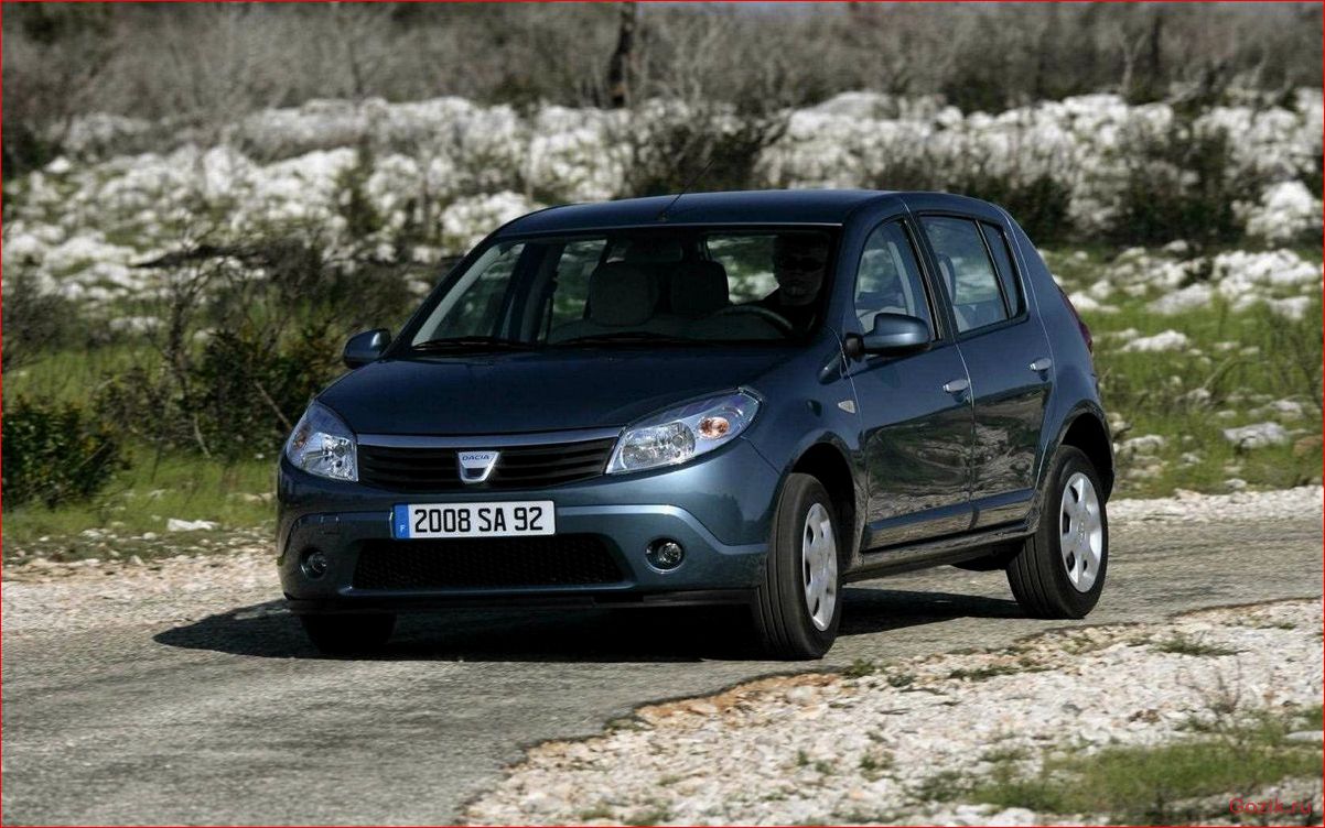 хэтчбек, dacia, sandero, второго, поколения