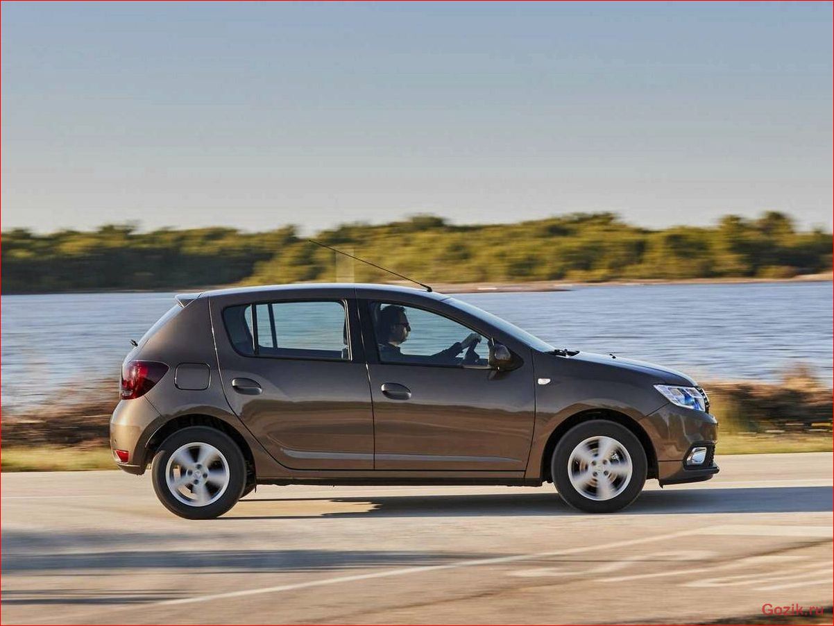 хэтчбек, dacia, sandero, второго, поколения